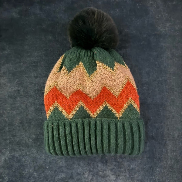 Orange And Green Skullie