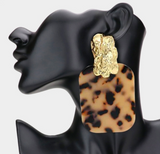 Cheetah Loche Earrings