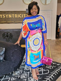 Blue Delight Kaftan