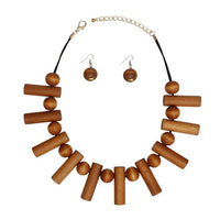 Wood Peg Necklace