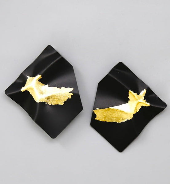 Paper Tag Earrings