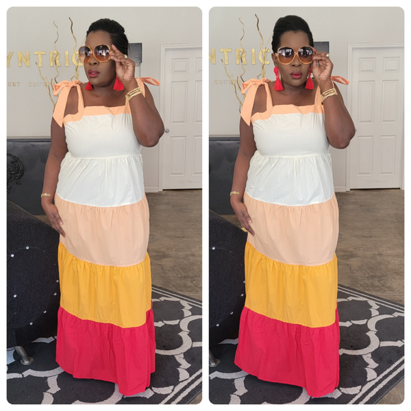 Citrina Colorblock Maxi